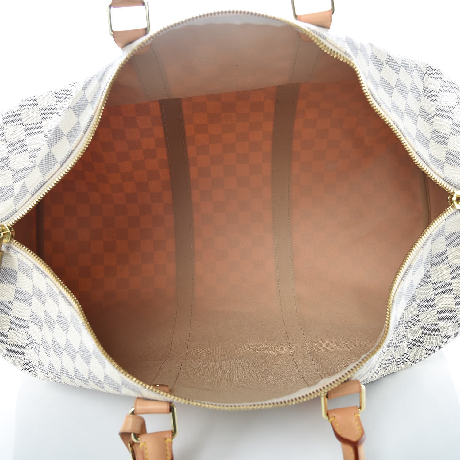 Louis Vuitton Damier Azur Keepall 50 5 of 17