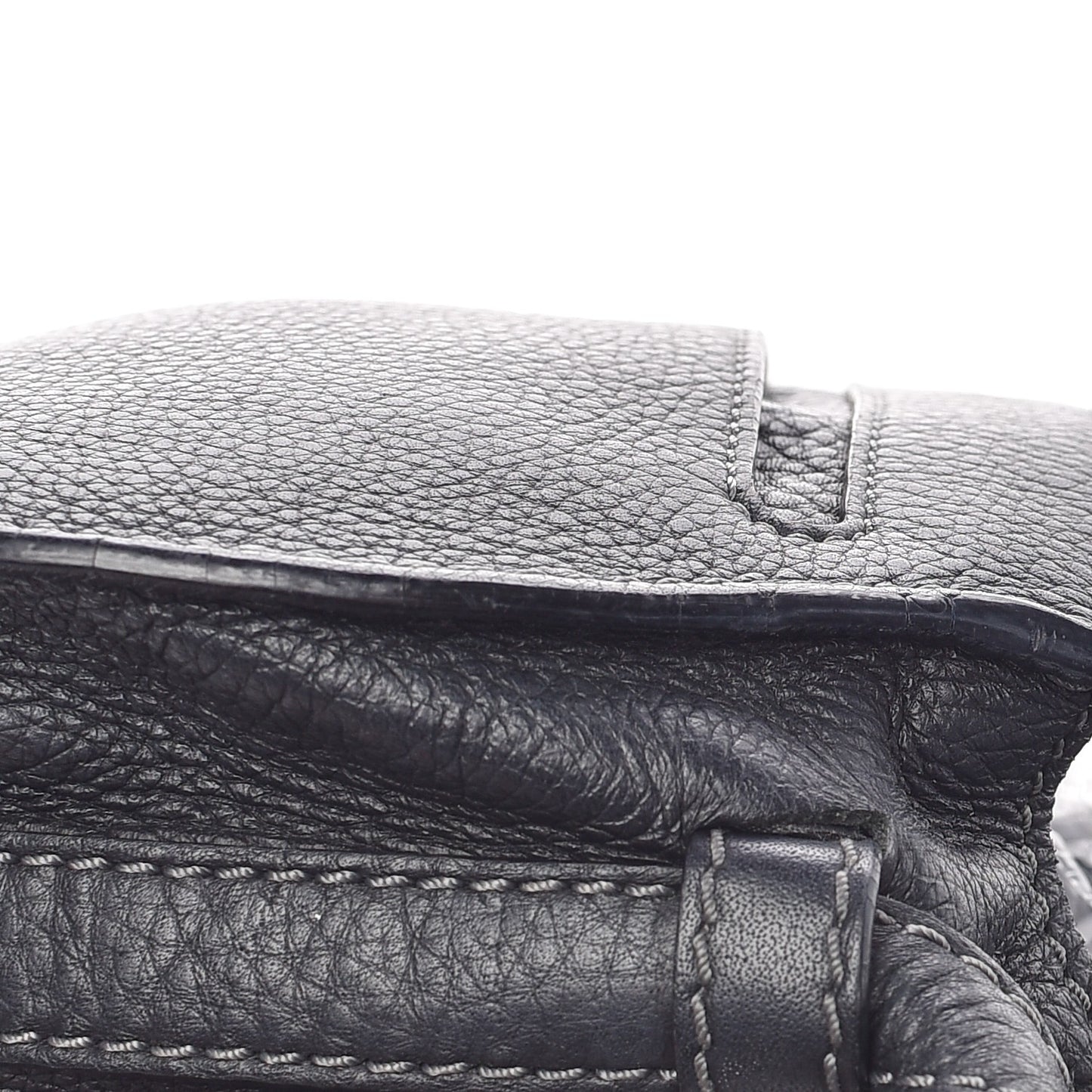 Calfskin Mini Marcie Round Crossbody Bag Black