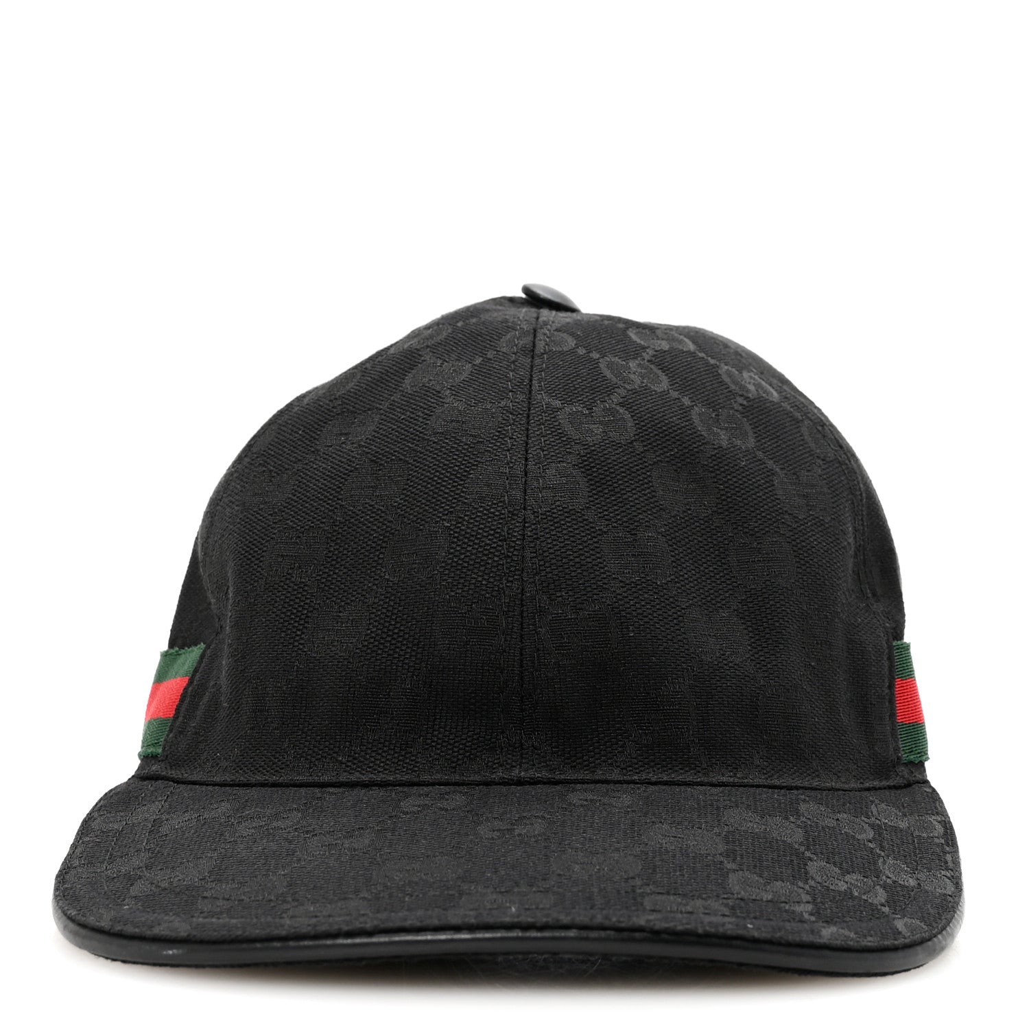 Gucci Monogram Web Baseball Hat M Black 3 of 8