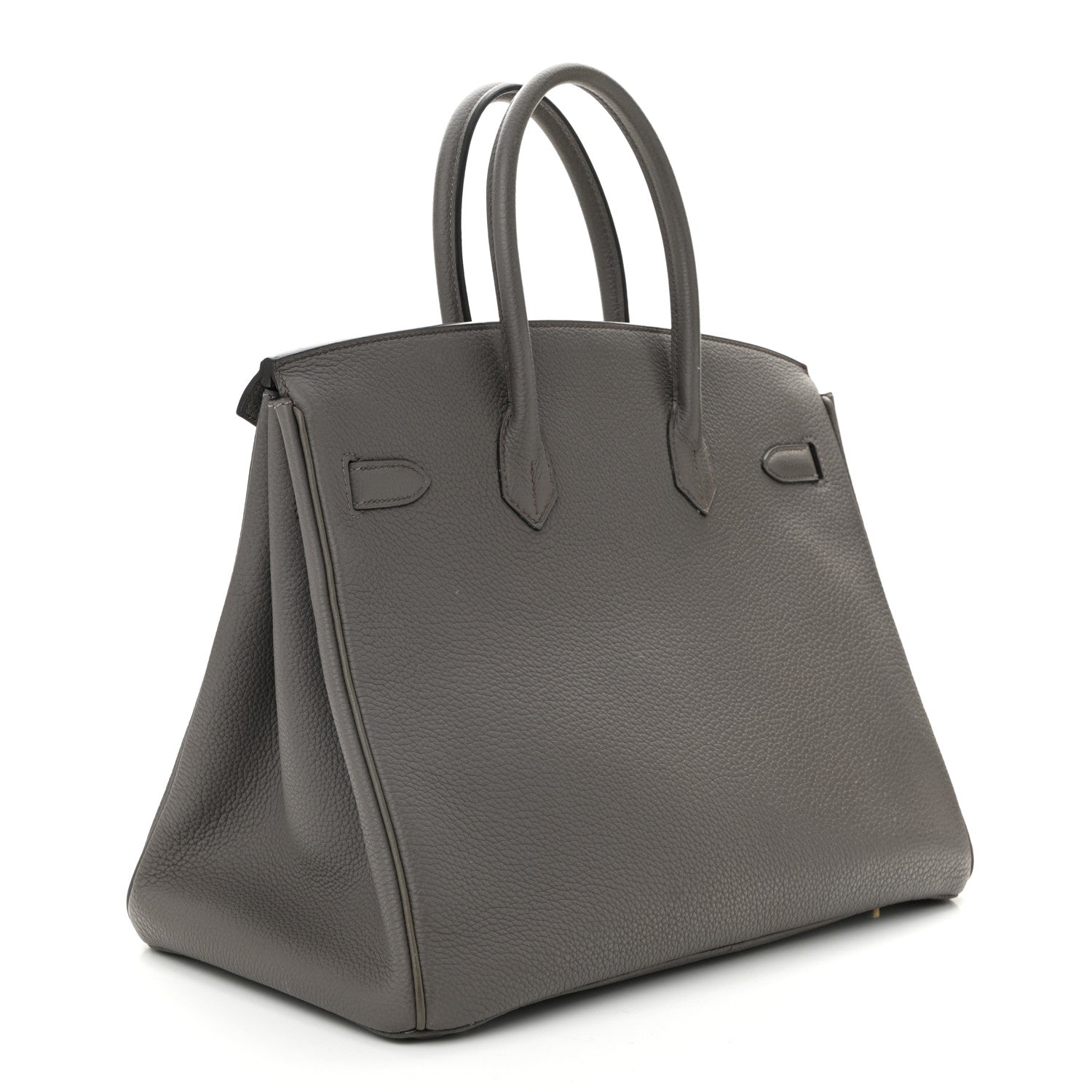 Hermes Togo BIRKIN 35 Etain 3 of 12