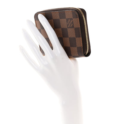 Louis Vuitton Damier Ebene Zippy Coin Purse 2 of 7