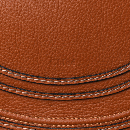 Chloe Calfskin Medium Marcie Round Crossbody Bag Tan 11 of 11