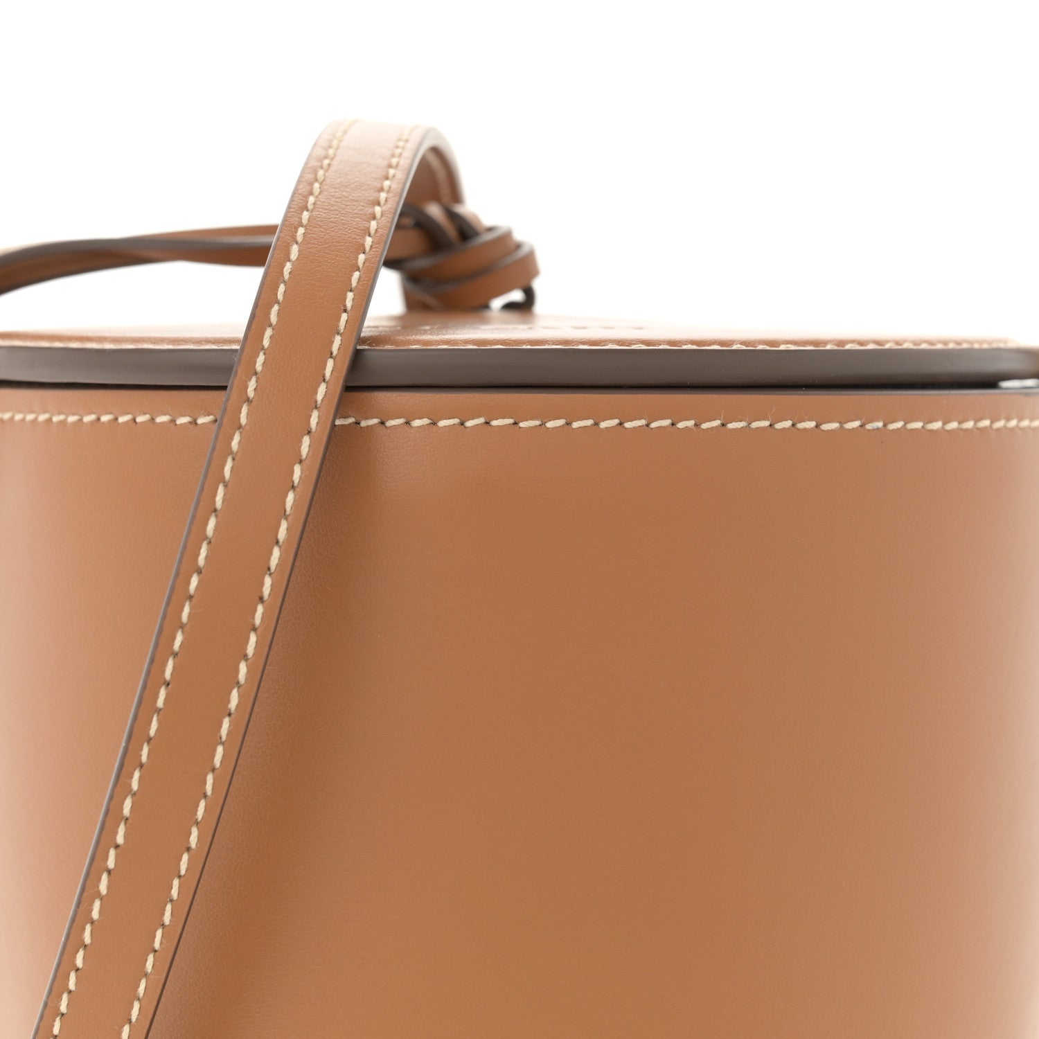 Miu Miu Calfskin Bucket Bag Caramel 8 of 10