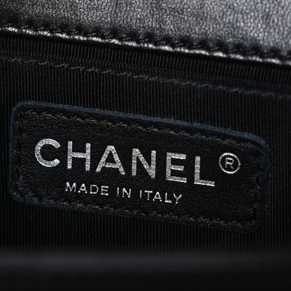 Chanel Patent Calfskin Quilted Small Boy Flap Burgundy 6 of 11