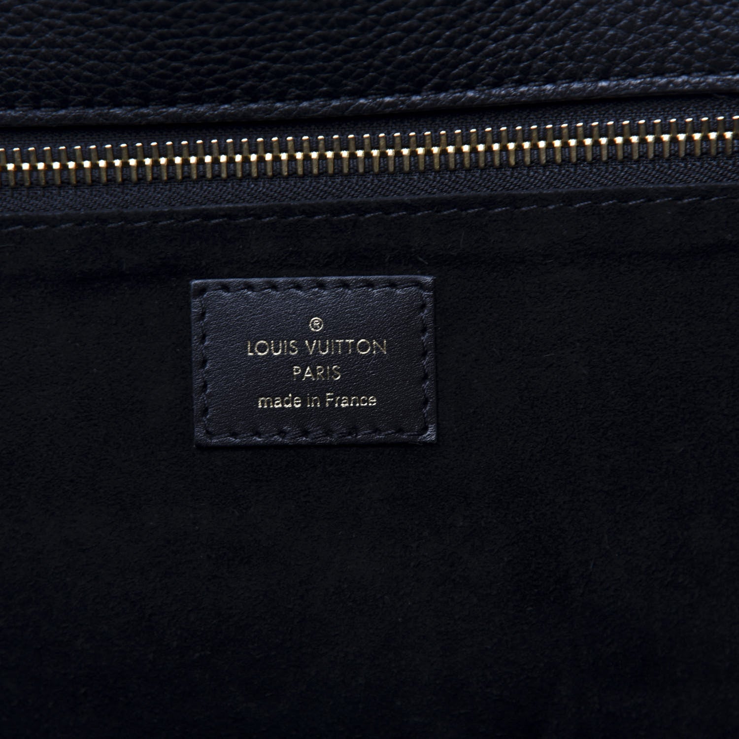 Louis Vuitton Veau Cachemire Tote W PM Black 7 of 9
