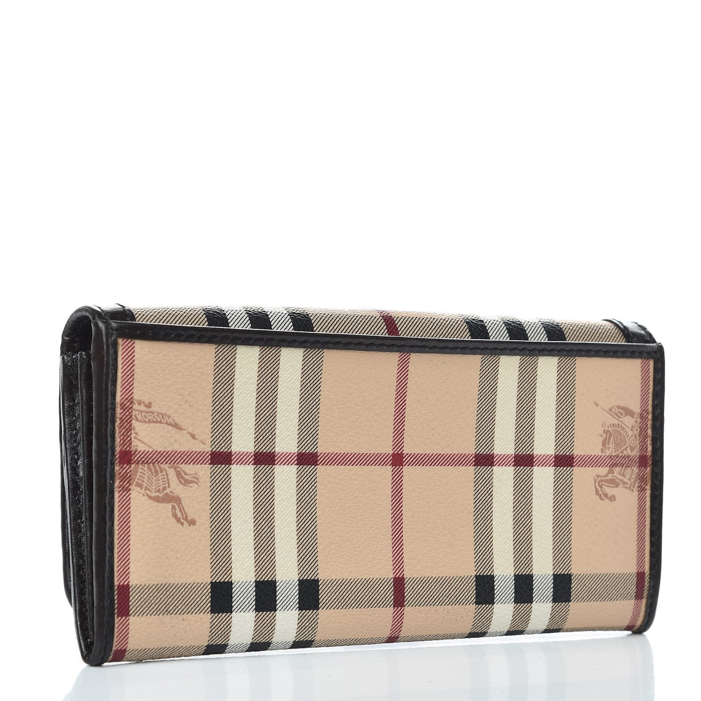 Haymarket Check Penrose Continental Wallet Brown