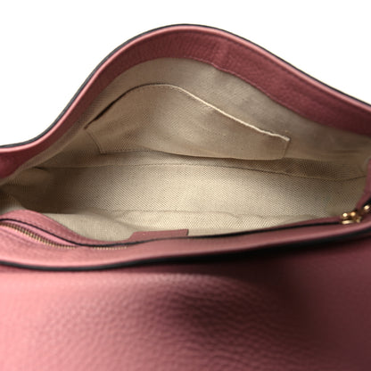 Gucci Pebbled Calfskin Medium Soho Flap Crossbody Pink 5 of 10