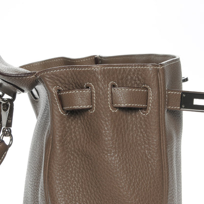 Hermes Togo Kelly Retourne 32 Etoupe 17 of 27