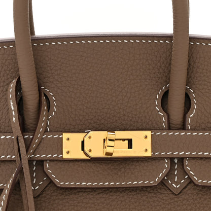 Hermes Togo Birkin 25 Etoupe 8 of 11