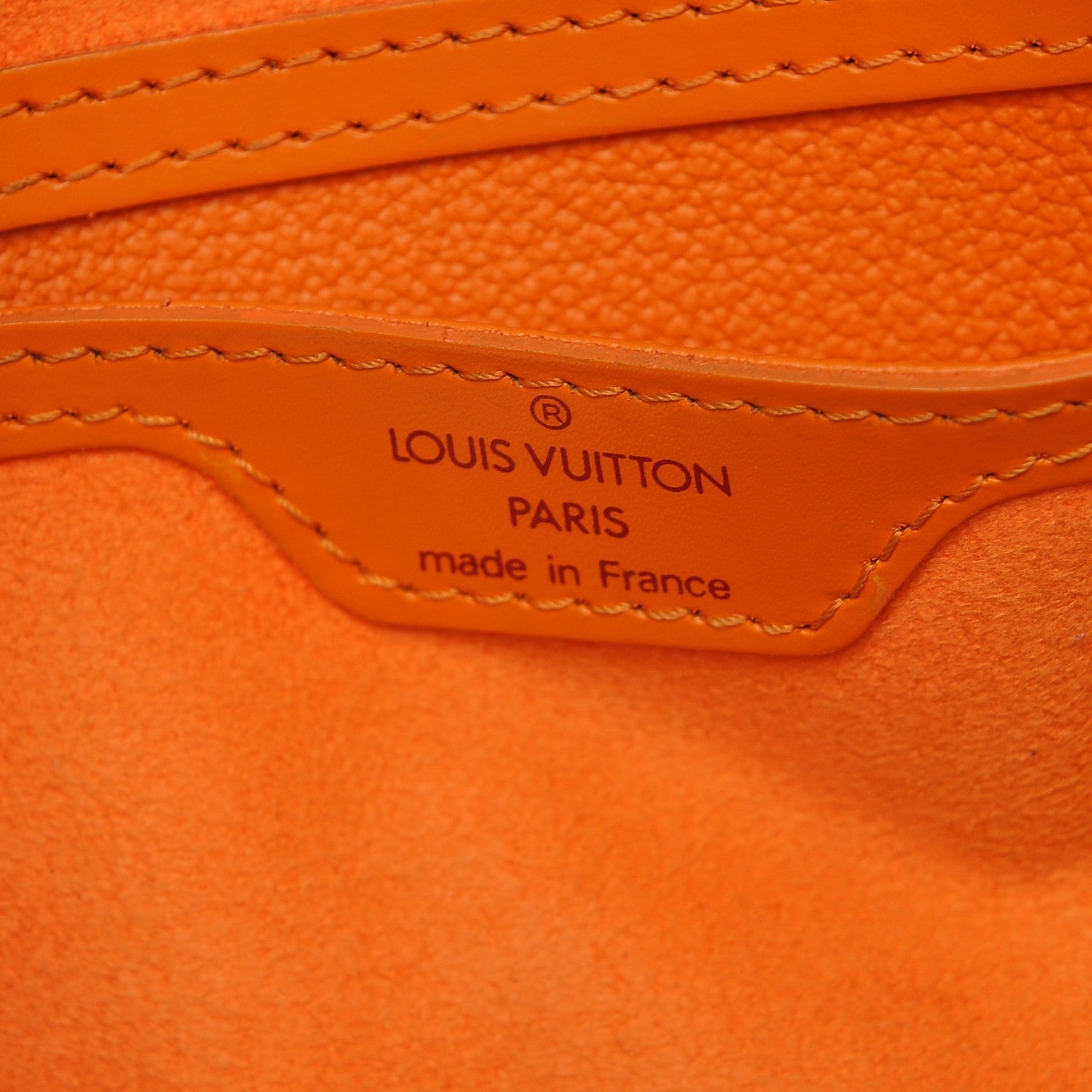 Louis Vuitton Epi Mabillon Backpack Mandarin 6 of 7
