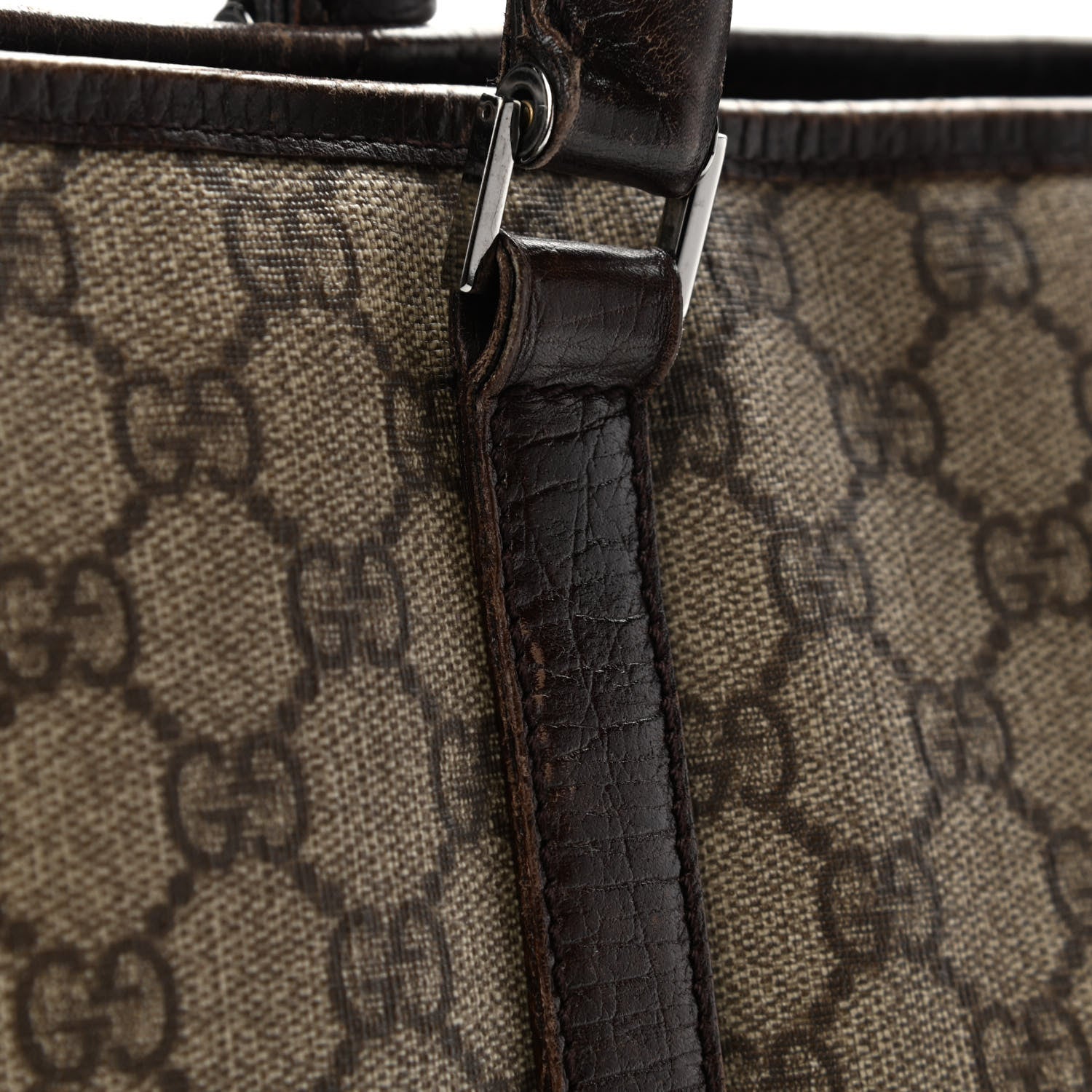 Gucci GG Plus Monogram Medium Joy Tote Dark Brown 12 of 16