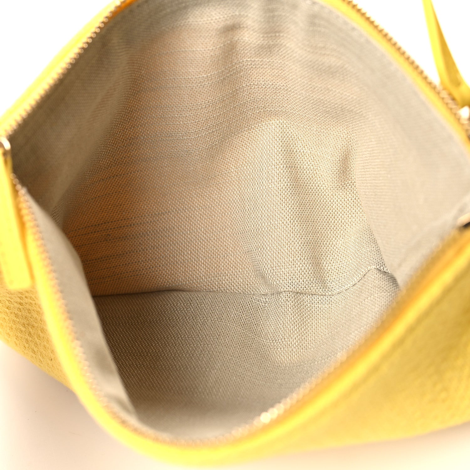 Chanel Mixed Fibers Small Deauville Tote Yellow 7 of 16