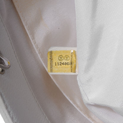 Chanel Caviar Quilted Grand Shopping Tote GST White 6 of 8