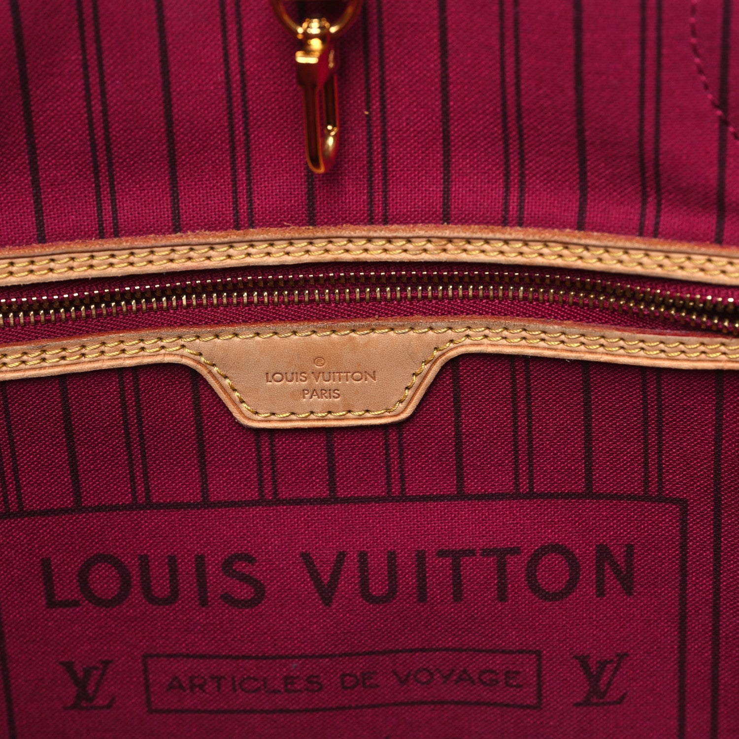 Louis Vuitton Monogram Neo Neverfull MM Fuchsia 7 of 9