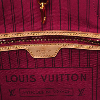 Louis Vuitton Monogram Neo Neverfull MM Fuchsia 7 of 9