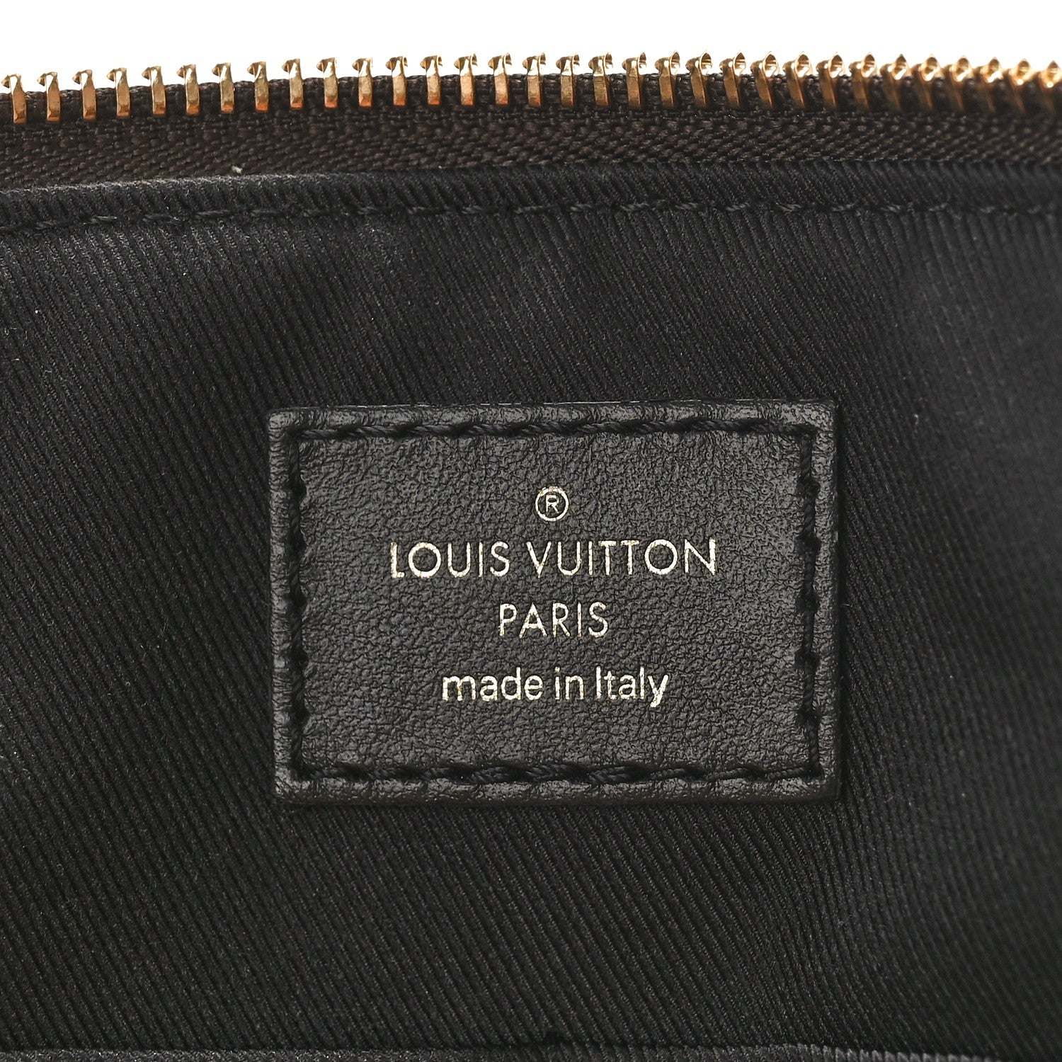 Louis Vuitton Damier Ebene Odeon Tote PM Black 6 of 9