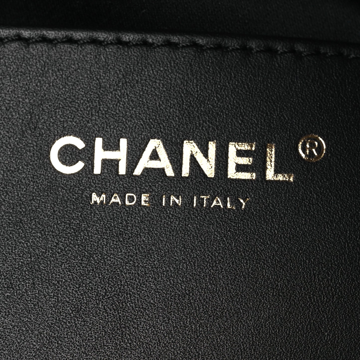 Washed Denim Quilted Medium Chanel 25 Handbag Black