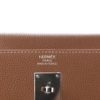 Hermes Togo Kelly Retourne 35 Gold 8 of 11