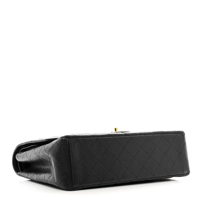 Chanel Caviar Quilted Maxi Double Flap Black 4 of 10