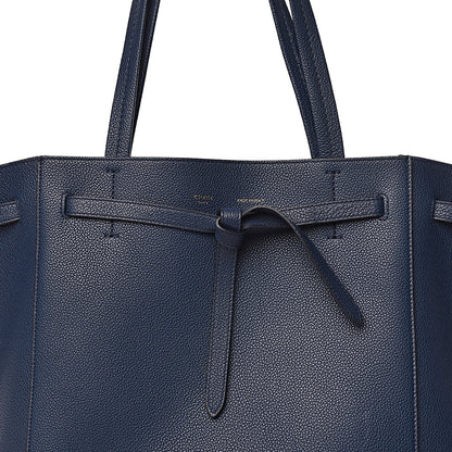 Celine Soft Grained Calfskin Small Belt Cabas Phantom Abyss Blue 12 of 12