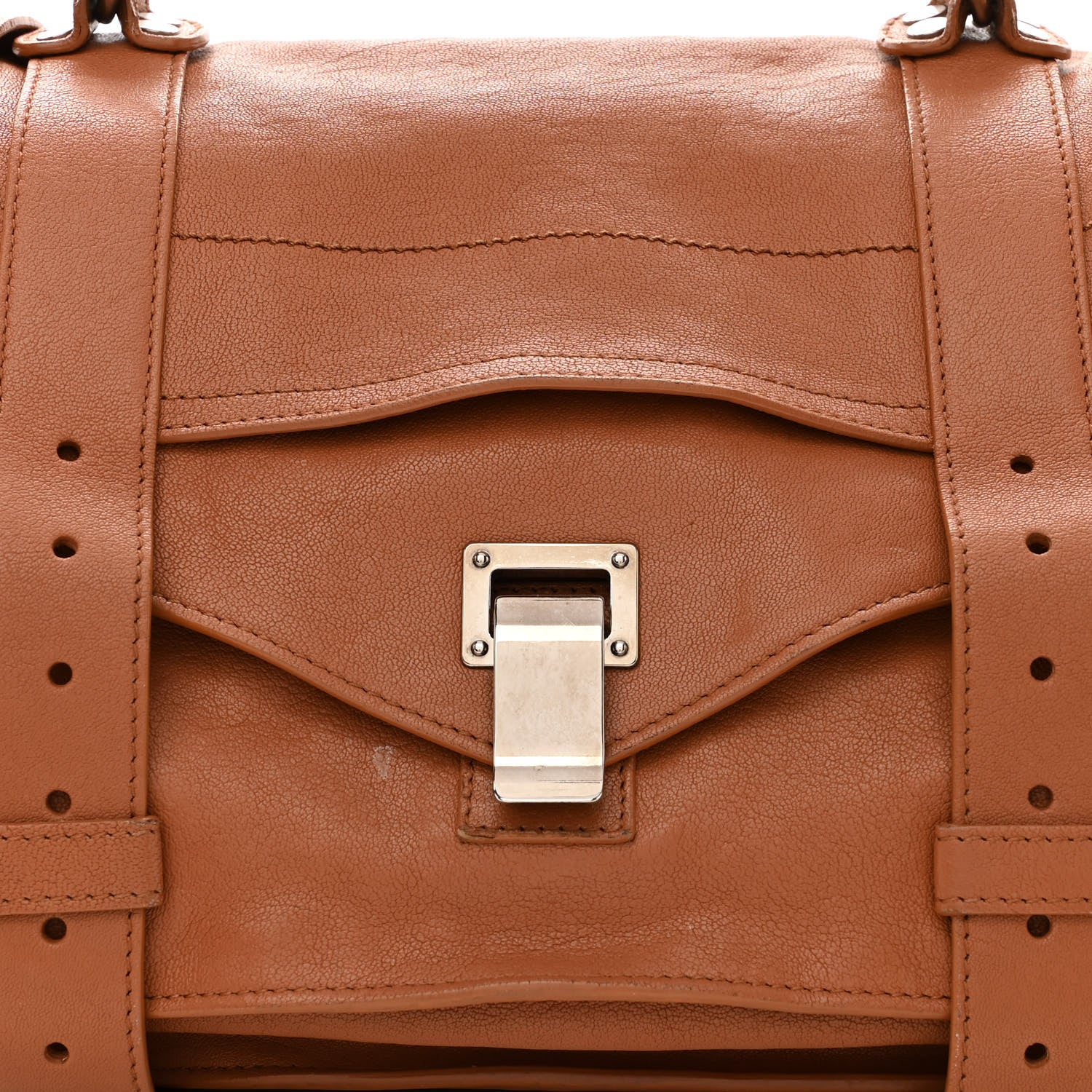 Proenza Schouler Lambskin Medium PS1 Satchel Dune 8 of 14