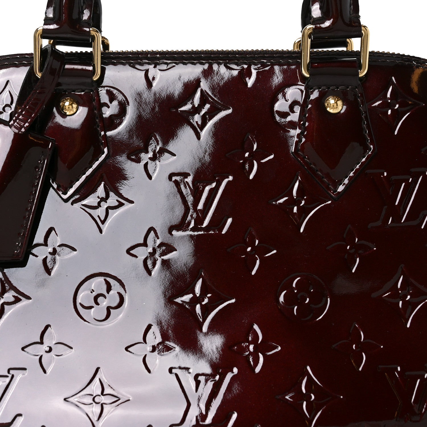 Louis Vuitton Vernis Alma PM Amarante 7 of 9