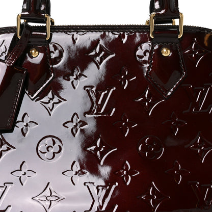 Louis Vuitton Vernis Alma PM Amarante 7 of 9
