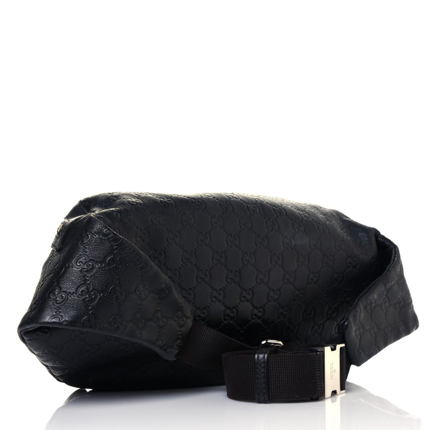 Guccissima Web Belt Bag Black