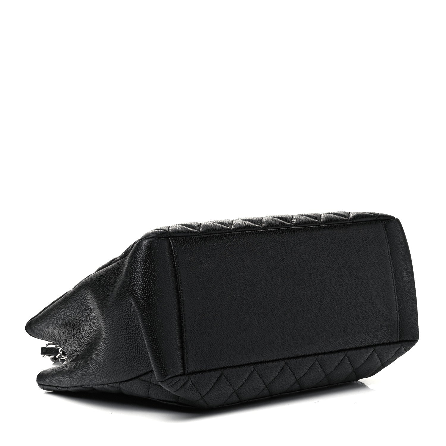 Chanel Caviar Quilted Grand Shopping Tote GST Black 4 of 9