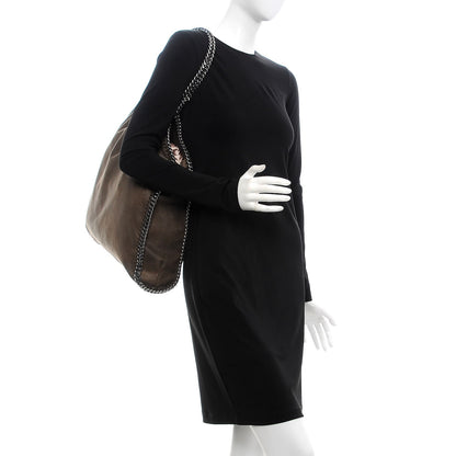 Stella McCartney Shaggy Deer Big Falabella Tote Brown 2 of 8