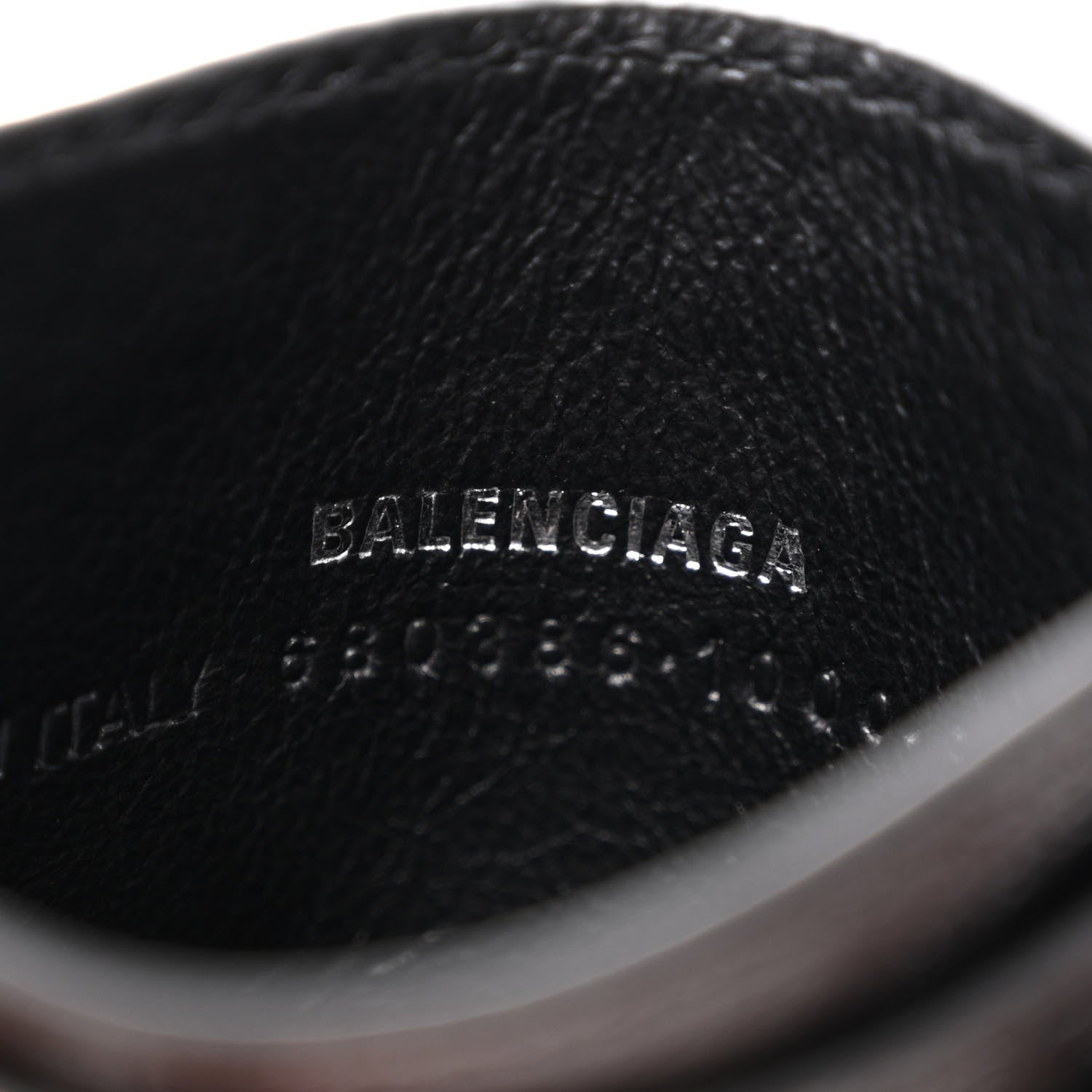 Gucci X BALENCIAGA BB Monogram Web Ophidia Card Holder Black 6 of 9