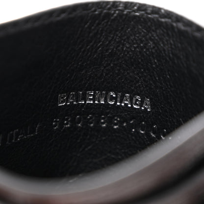Gucci X BALENCIAGA BB Monogram Web Ophidia Card Holder Black 6 of 9