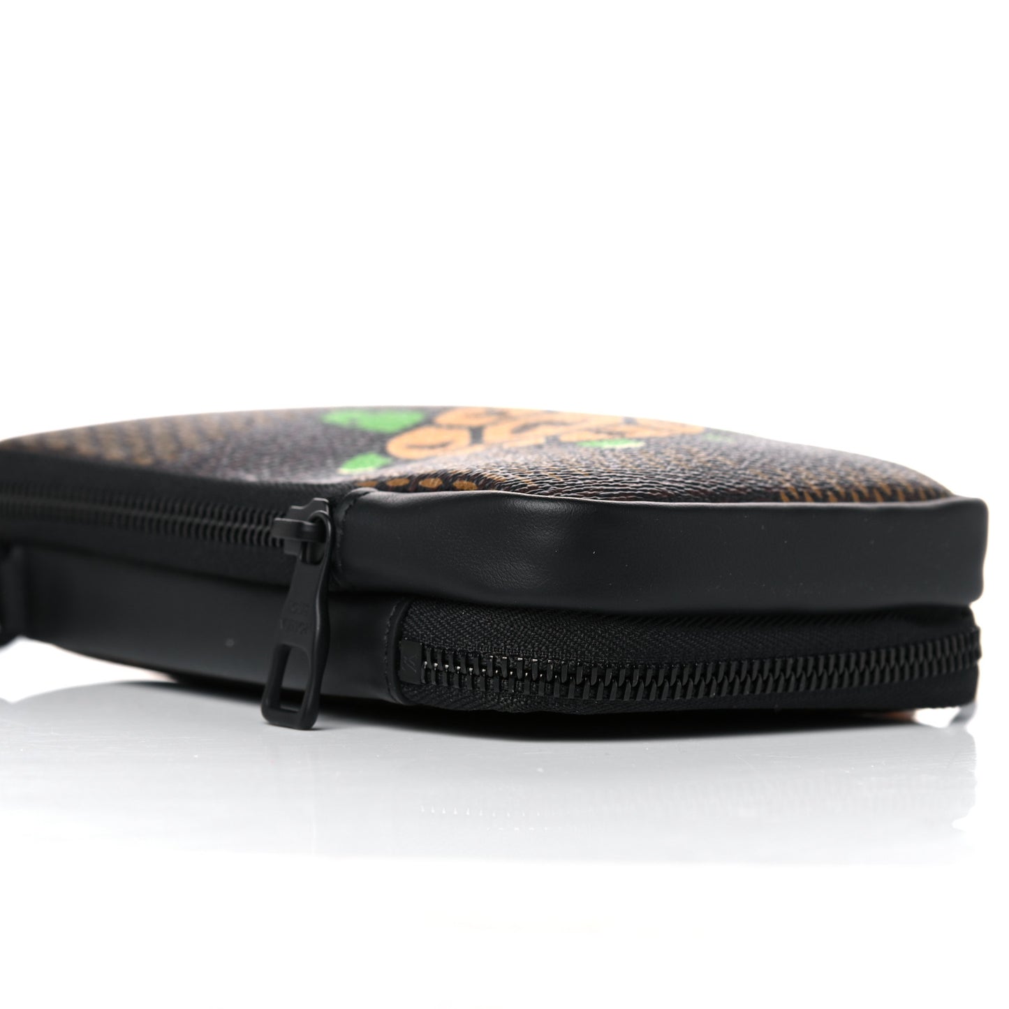 X NIGO Giant Damier Ebene Tortoise Double Phone Pouch