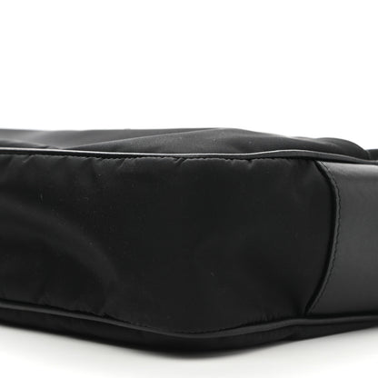 Prada Tessuto Nylon Studded New Vela Shoulder Bag Black Fuoco 10 of 10