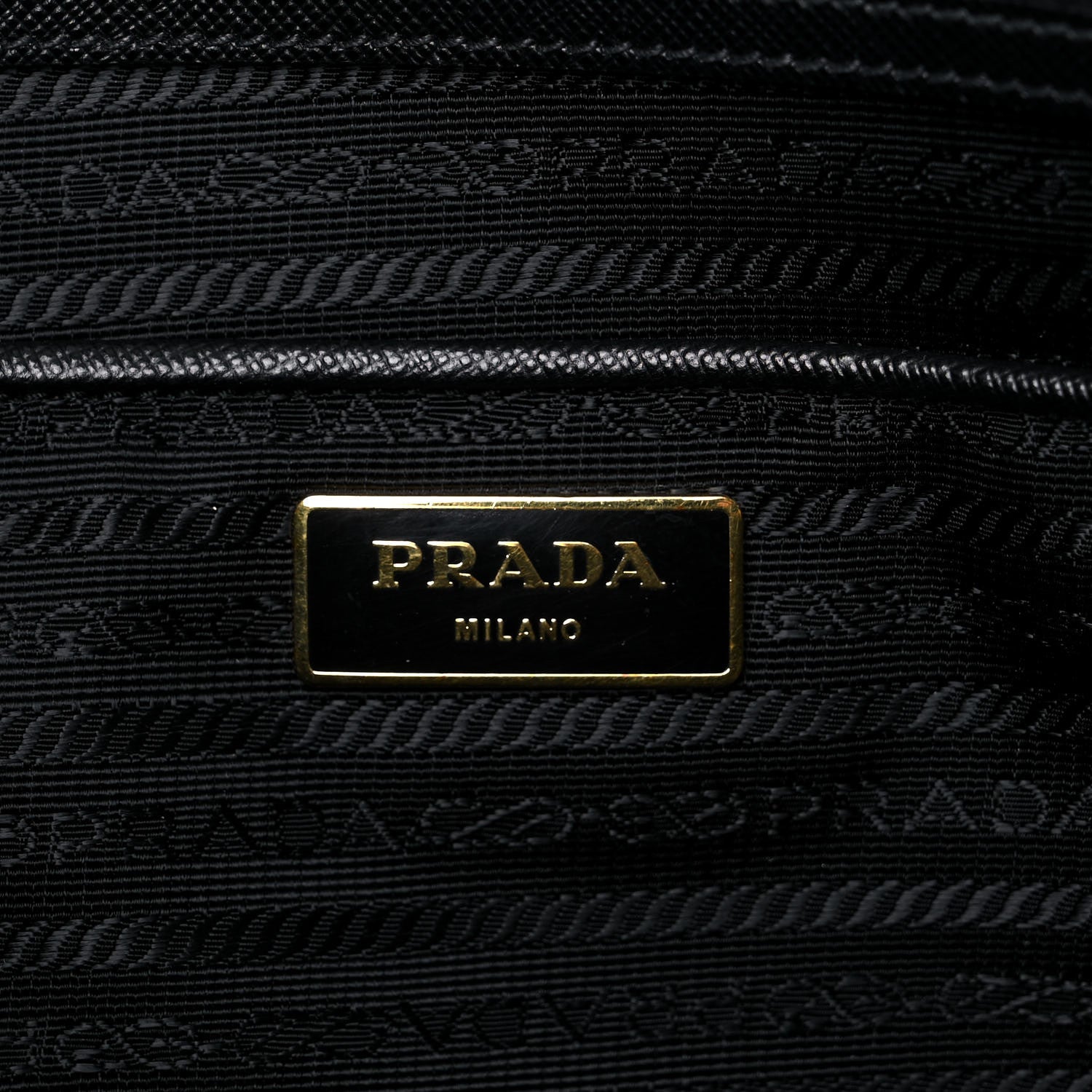 Prada Saffiano Large Galleria Double Zip Tote Black 6 of 11
