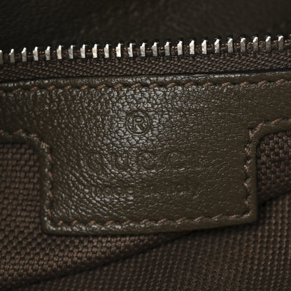 Gucci Sakai Be Green Calfskin Diagonal Stitched Small Blondie Tote Craclet Brown 6 of 11