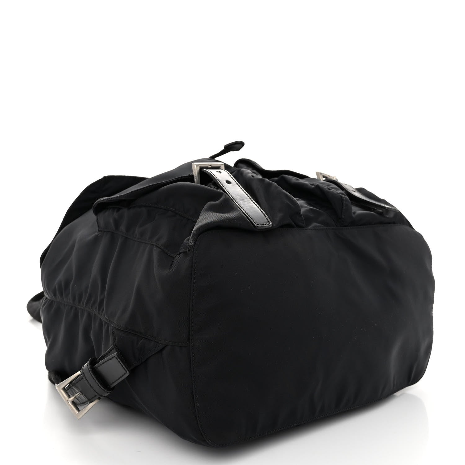 Prada Nylon Vela Medium Backpack Black 4 of 9