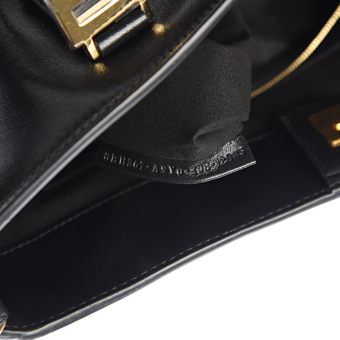 Vitello Glacier Small FF Tote Black