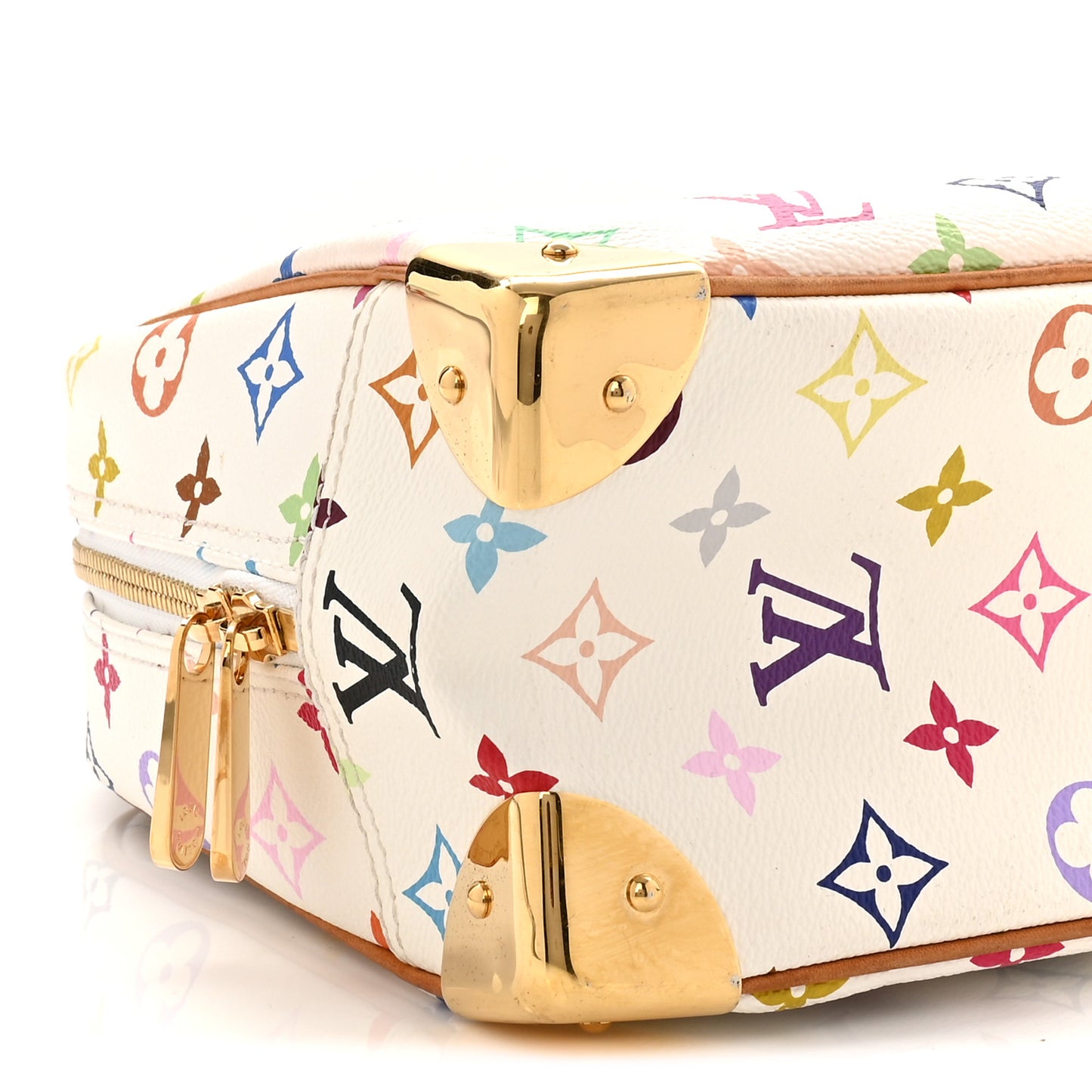 Monogram Multicolor Trouville White