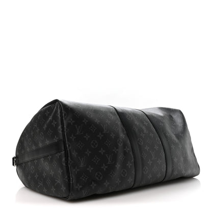 Louis Vuitton Monogram Eclipse Keepall Bandouliere 55 3 of 9