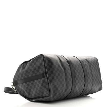 Louis Vuitton Damier Graphite Keepall Bandouliere 55 3 of 10
