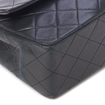 Chanel Lambskin Quilted Medium Single Flap Black 9 of 10
