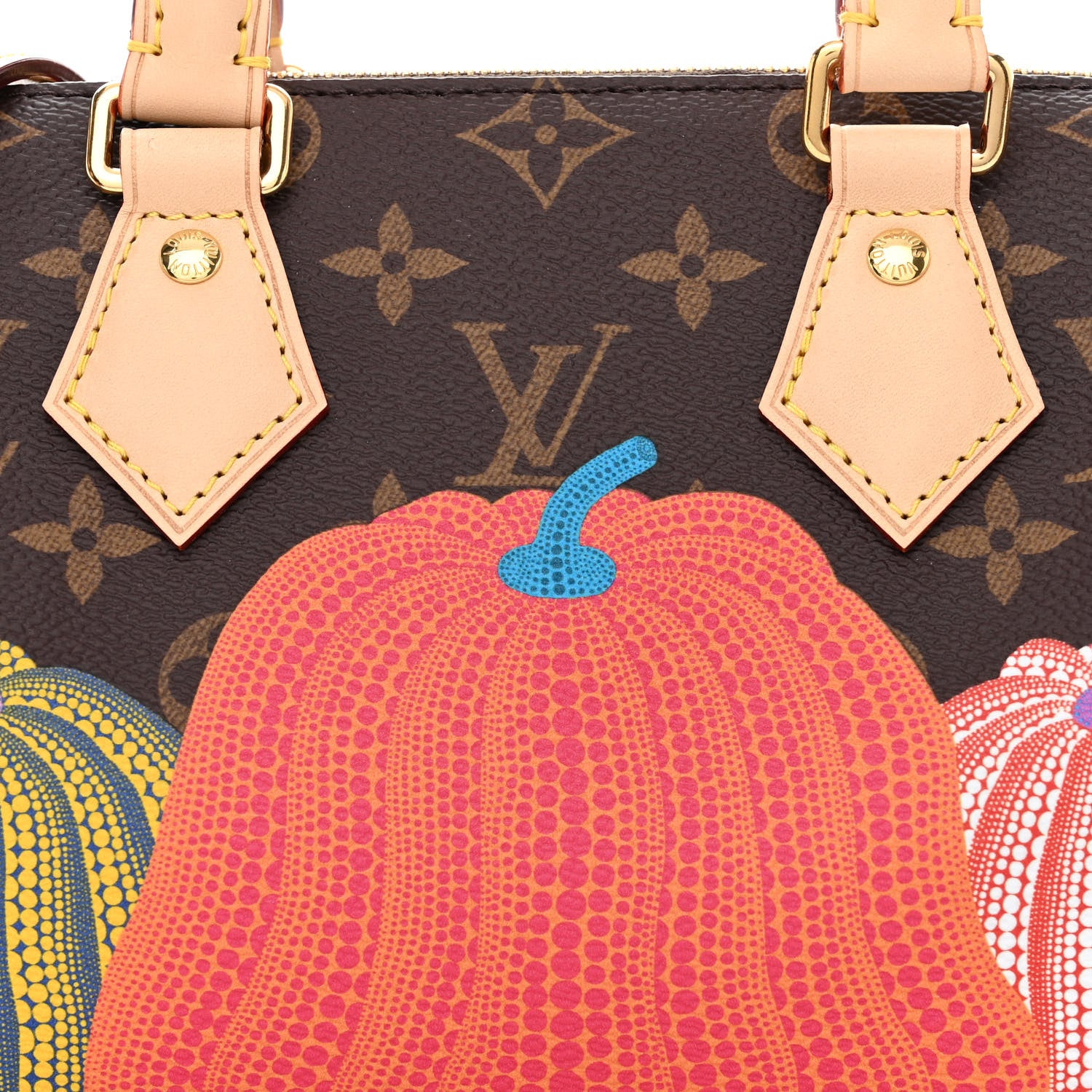 Louis Vuitton LV X YK Monogram Pumpkins Speedy Bandouliere 20 8 of 11