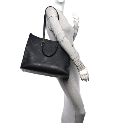 Louis Vuitton Empreinte Monogram Giant Onthego GM Black 2 of 10