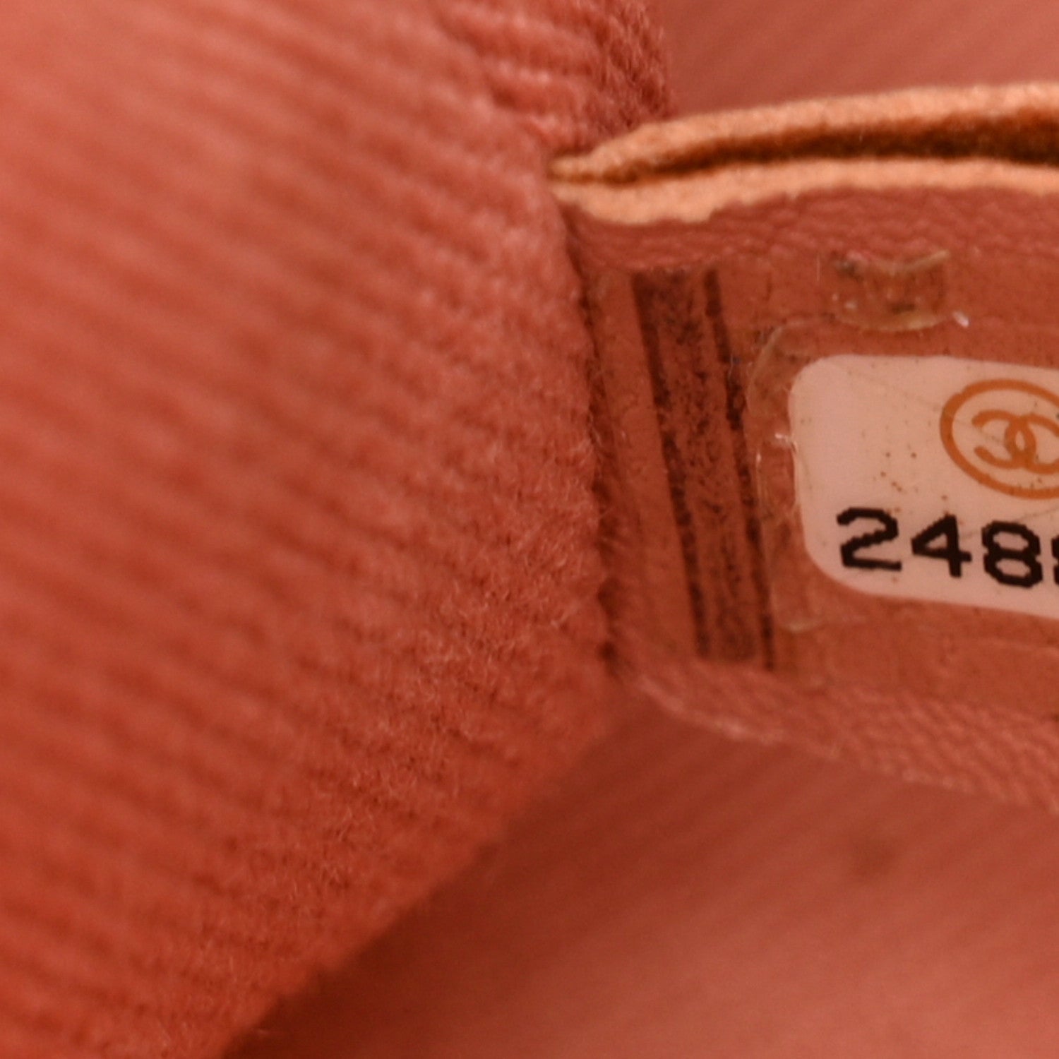 Chanel Straw Lurex Large Deauville Tote Pink 7 of 17