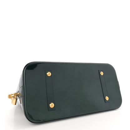 Louis Vuitton Vernis Alma GM Blue Nuit 4 of 15