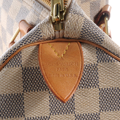 Louis Vuitton Damier Azur Speedy 35 7 of 8