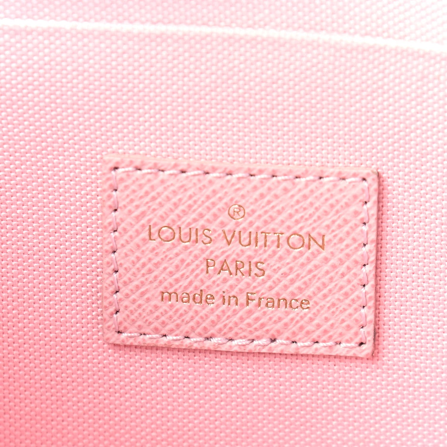 Louis Vuitton Monogram My LV World Tour Pochette Felicie Chain Wallet Rose Ballerine 7 of 10