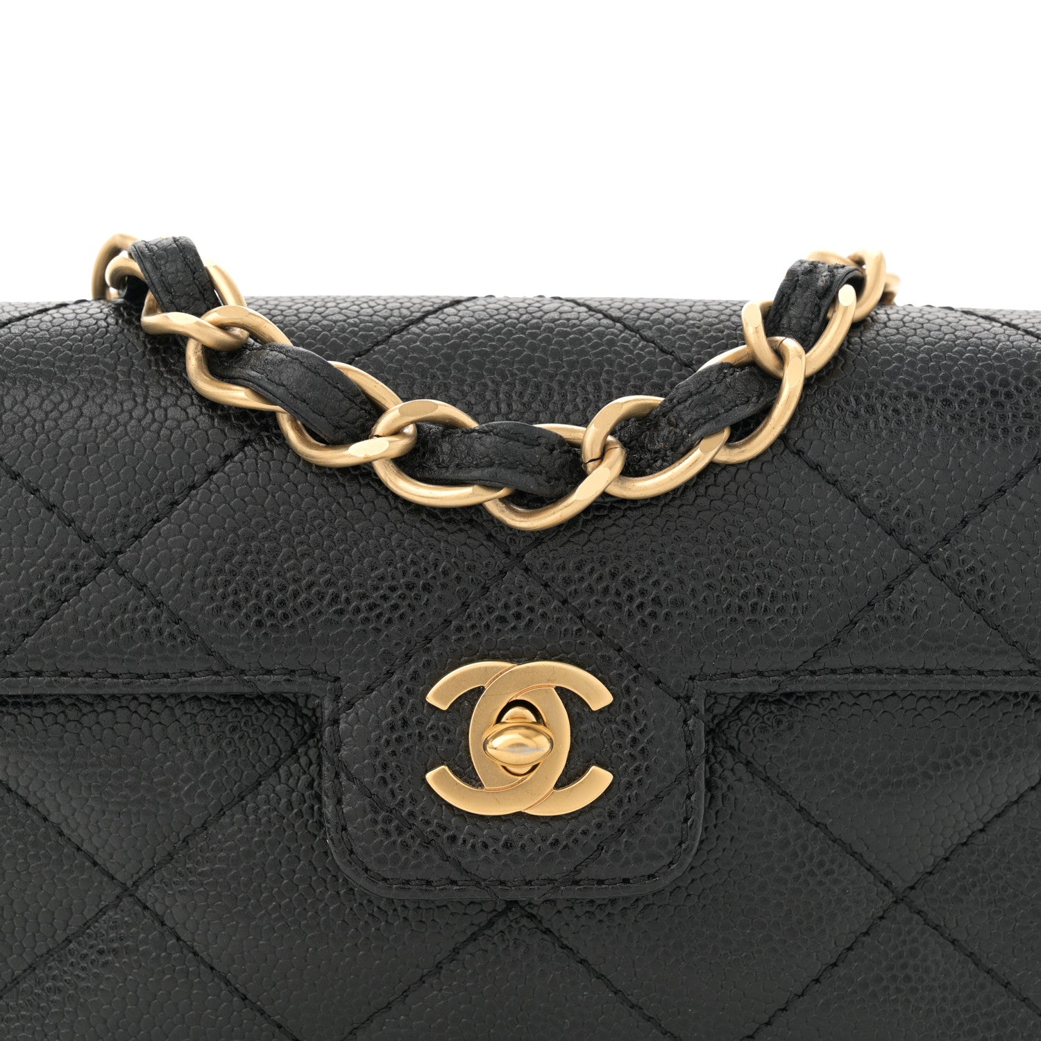 Chanel Caviar Quilted Mini Flap Black 8 of 14