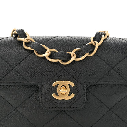 Chanel Caviar Quilted Mini Flap Black 8 of 14